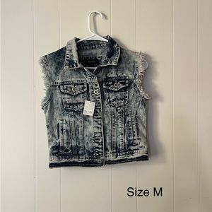 Denim vest